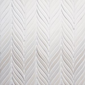 Feather mosaic large ombre