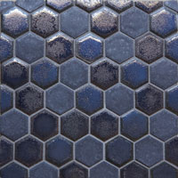 Hexagon 1” in BLK, MER, NEB