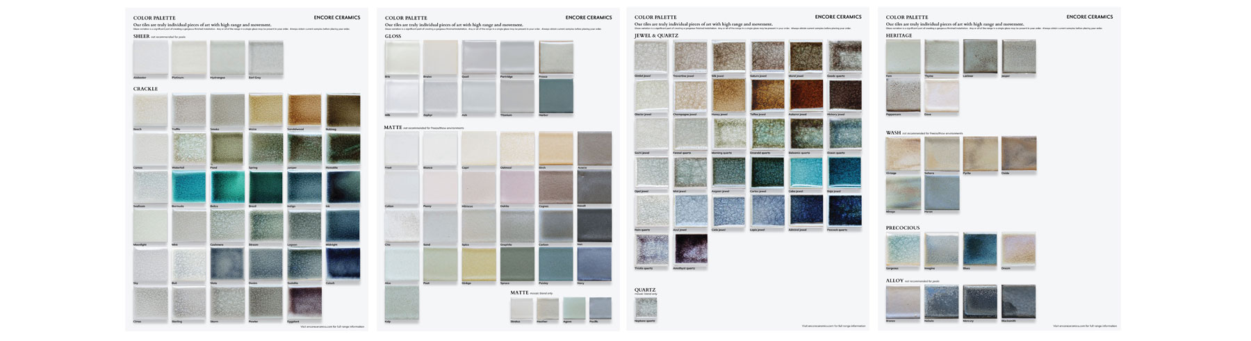Color Palettes<br>group of 4<br>